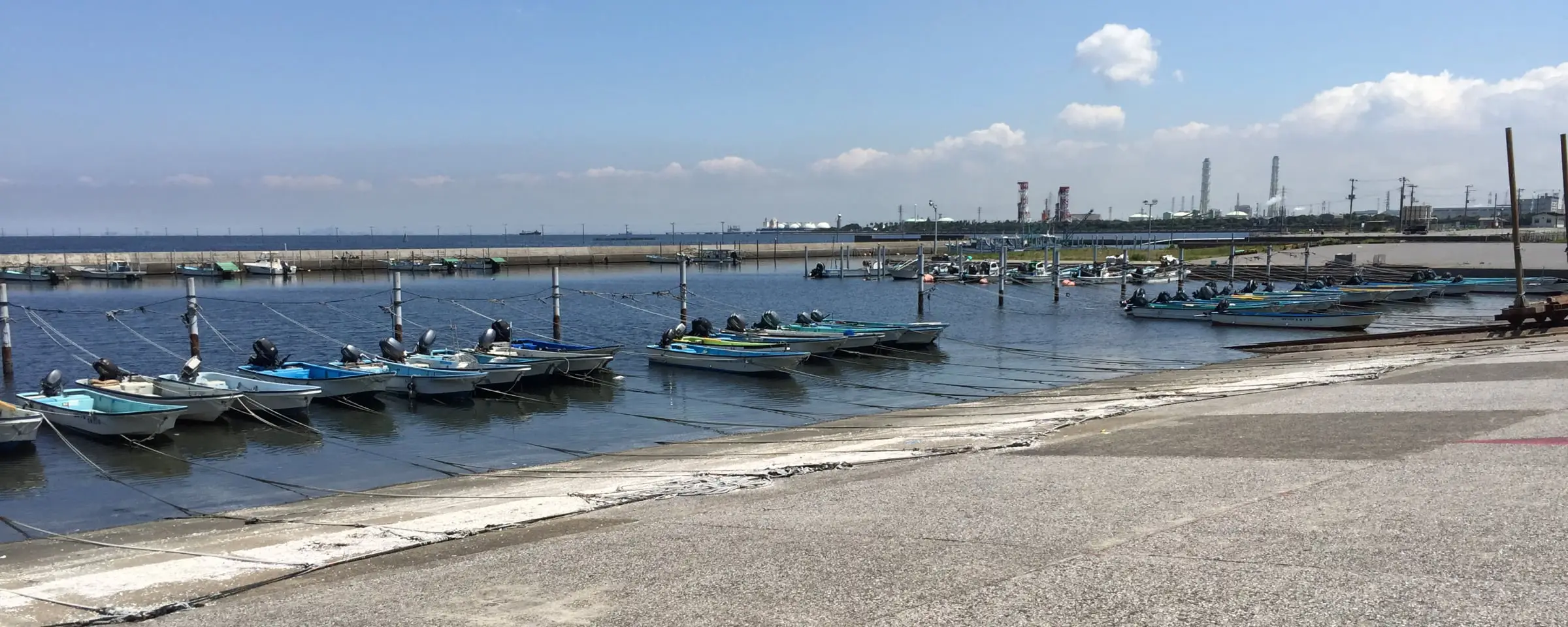 Ships in the harbor