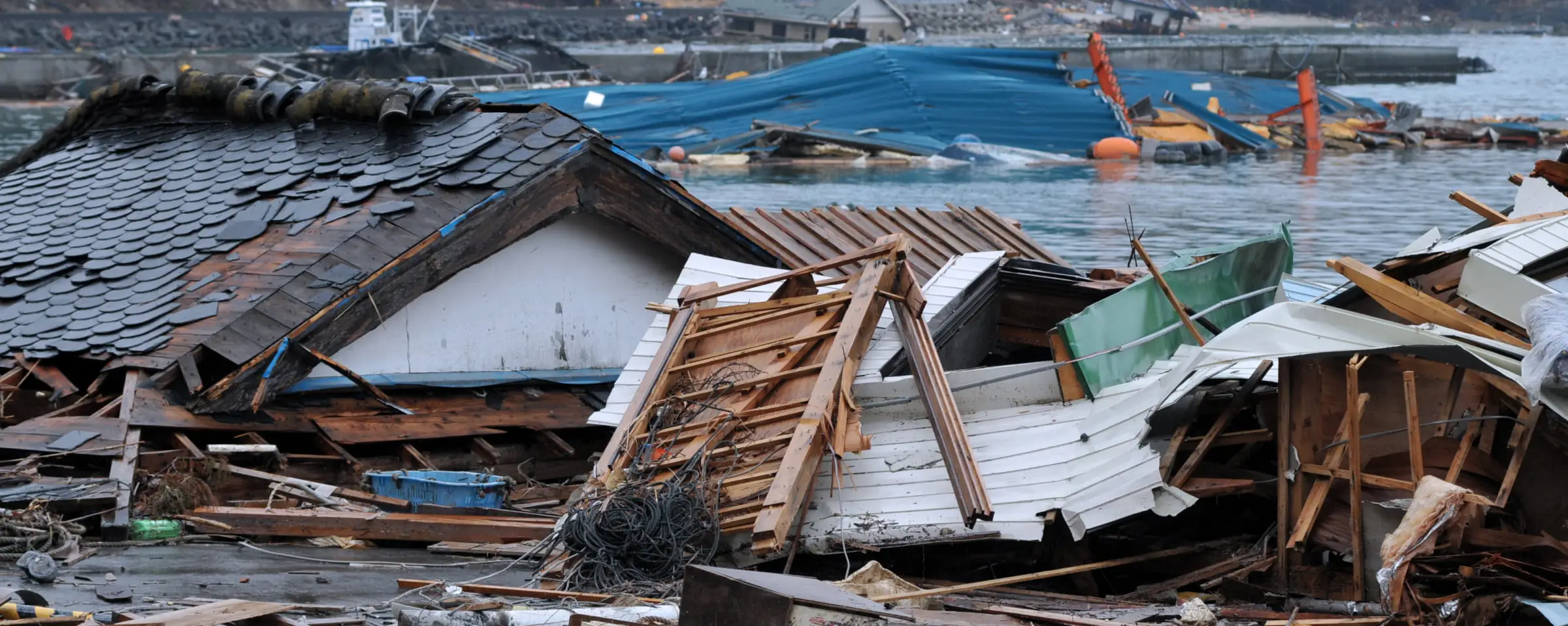 Collapsing houses